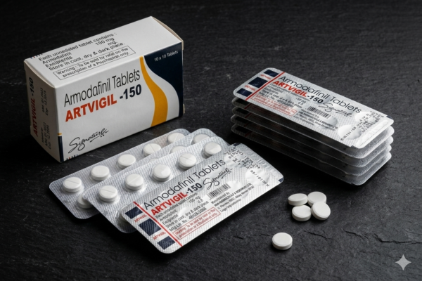 Оригинальный купить artvigil 150 мг от HAB Pharma: детальное фото упаковки